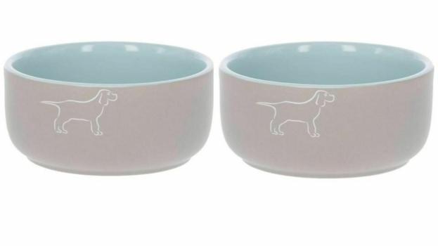 Keramiknapf 2er Set für Hunde